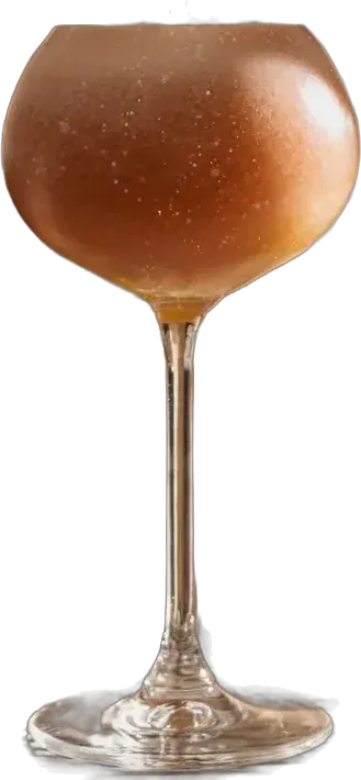 Peachy Days, zeste de citron exprimé au-dessus du verre